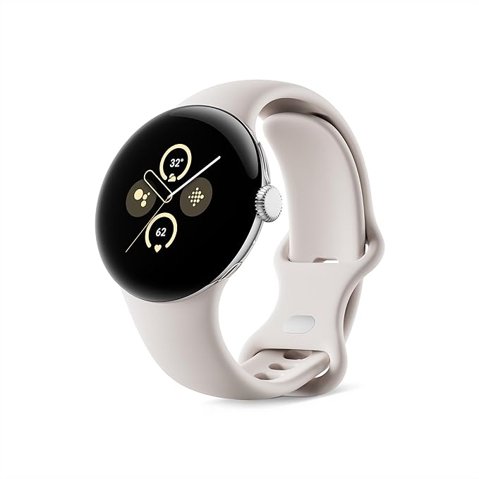 buy Smart Watch Google Pixel Watch 2 41mm GD2WG - Silver - click for details